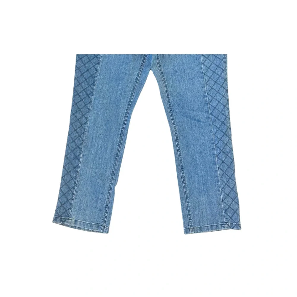 Collection L High Rise Straight Blue Denim Jeans Women’s 14